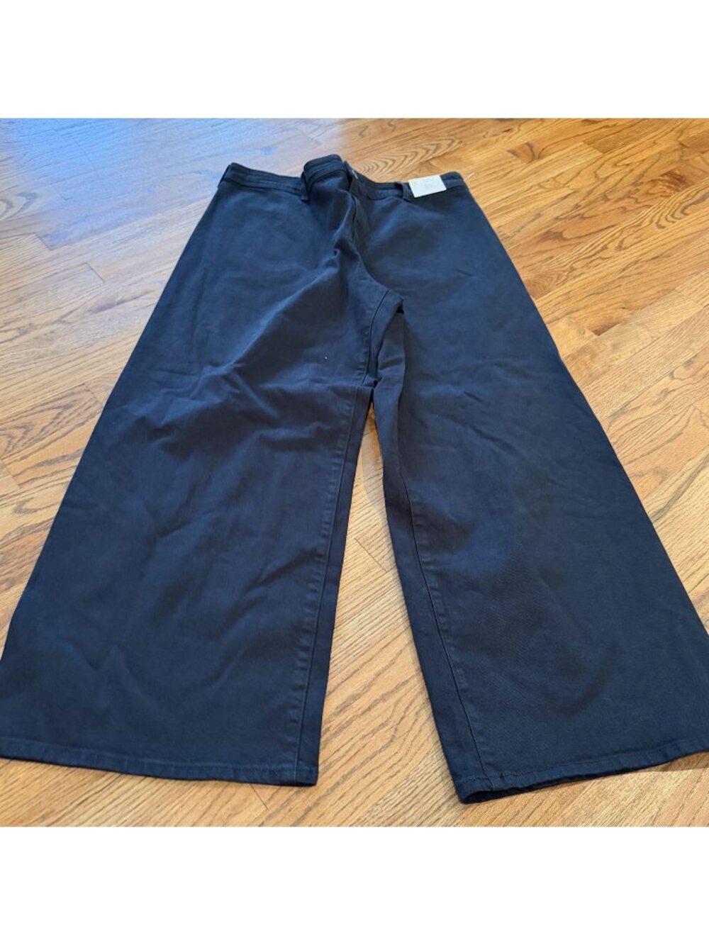 Universal Thread Womens Size 16 Wide Leg Sailor Jeans New Black